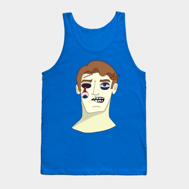 Zombie with eye dropping Tank Top by DiegoCarvalho